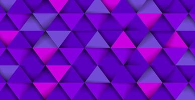 Abstract geometric pattern. Grid of gradient triangles. vector