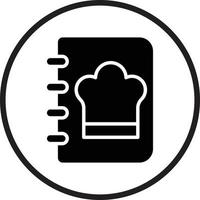 Cookbook Icon Style vector