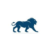 Lion Logo Design Vector Template.