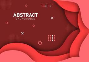 Colorful liquid and geometric background with fluid gradient shapes vector