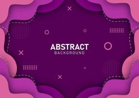 Colorful liquid and geometric background with fluid gradient shapes vector