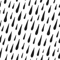 Seamless pattern with rain drops. vector