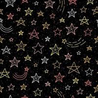 Seamless pattern with stars. vector