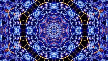 Kaleidoscope video background for VJ
