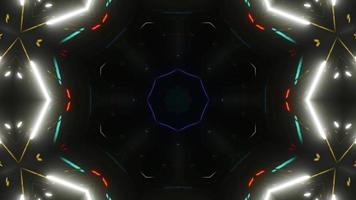 Kaleidoskop-Videohintergrund für vj video