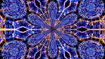 Kaleidoscope video background for VJ