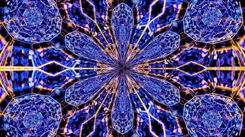 Kaleidoscope video background for VJ