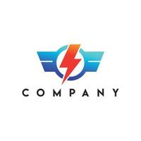 Electric Bolt Logo, Lightning bolt logo vector