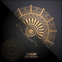 mandala luxury background vector