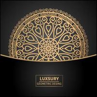mandala luxury background vector