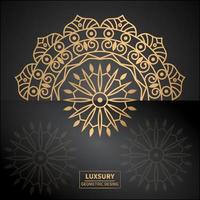 mandala luxury background vector