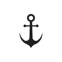 Anchor icon Logo vector