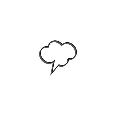 Speech bubble icon