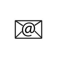 icono de logotipo de correo vector