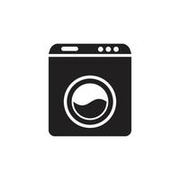 washing machine icon vector