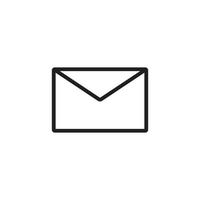 mail logo icon vector