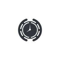 Time concept icon vector