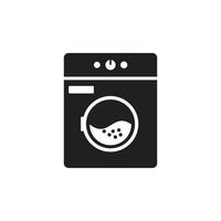 icono de lavadora vector