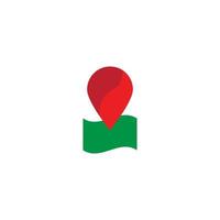 Location point Logo vector