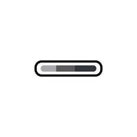 Loading bar icon vector