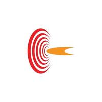 Target icon vector