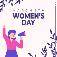 Happy Womens day vector