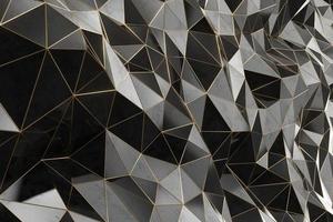 Abstract mesh futuristic background wallpaper 3d rendering photo
