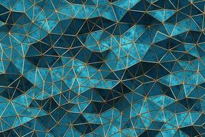 Abstract mesh futuristic background wallpaper 3d rendering photo