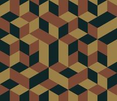 Geometric Pattern Abstract Background Cube Shape vector