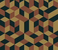 Geometric Pattern Abstract Background Cube Shape vector