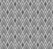 Seamless Diamond Shape Background Pattern Monochrome vector