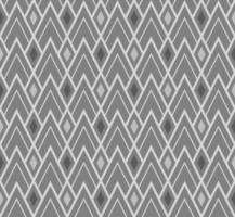 Seamless Diamond Shape Background Pattern Monochrome vector