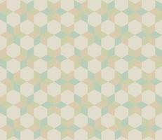 Seamless Hexagon Shape Background Pattern Pastel Tones vector