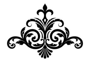 Traditional Thai Art Patterns Mixed With Damask Style vector
