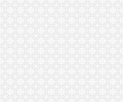 Gray octagon shape modern Thai art pattern background vector