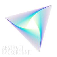 resumen fondo triángulo forma líneas verde azul púrpura mezcla vector