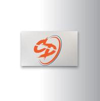 Creative CD Logo Design Vector