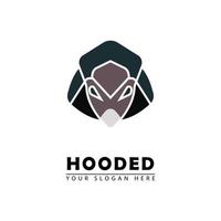 vector head hood logo icon
