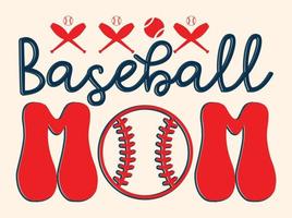 Baseball t-shirt design file vector