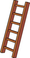 Wooden Ladder Color png