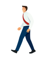 character man walk png