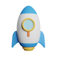 Boost Rocket Flying png