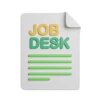 Job Desk Work Job png