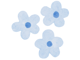 ilustração em aquarela de flores png