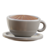 Coffee 3d Illustration png