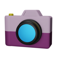 3D Camera Icon, perfect to use as an additional element in your design png