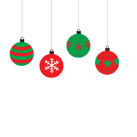 Kerstmis bal Aan transparant achtergrond png