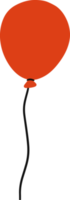 linda ilustración de globo para elemento de diseño png
