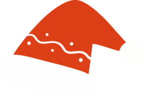 söt jul hattar illustration för design element. jul och vinter- ornament png