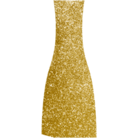 Modern golden boho ceramic vase. Transparent PNG clipart